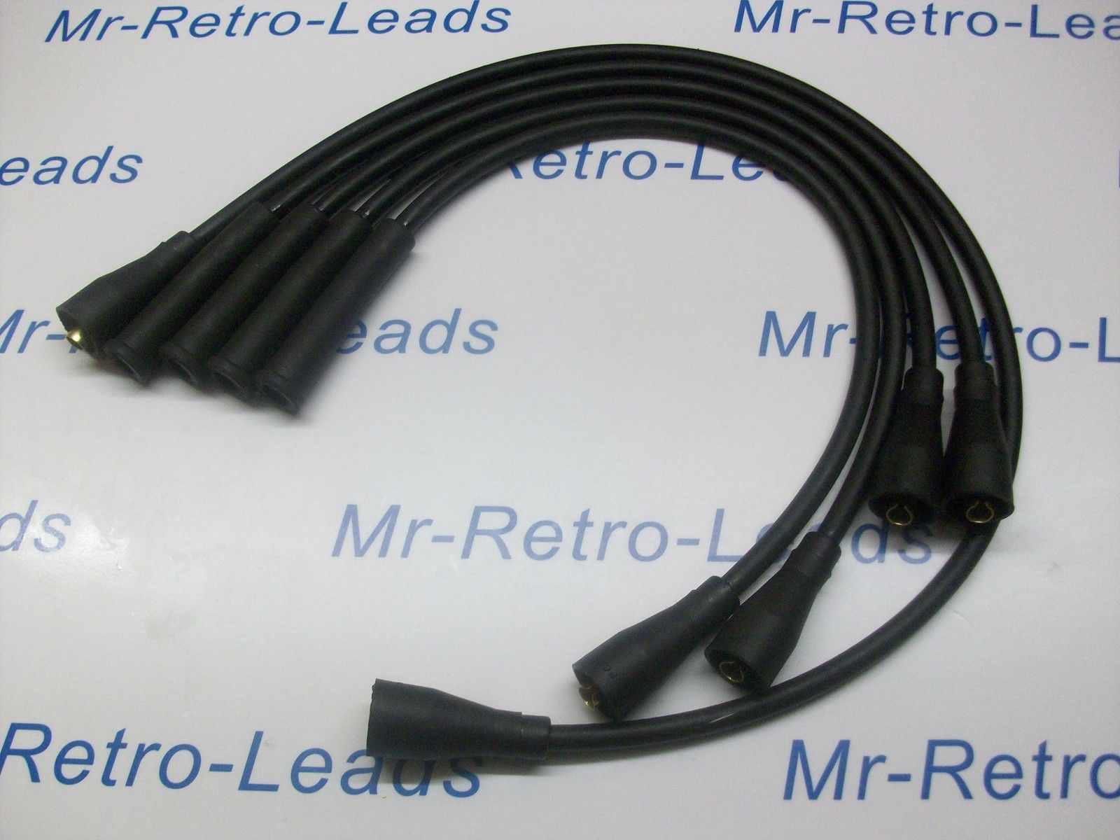 Black 8mm Performance Ignition Leads Land Rover Defender Series 4 Cyl Quality..
