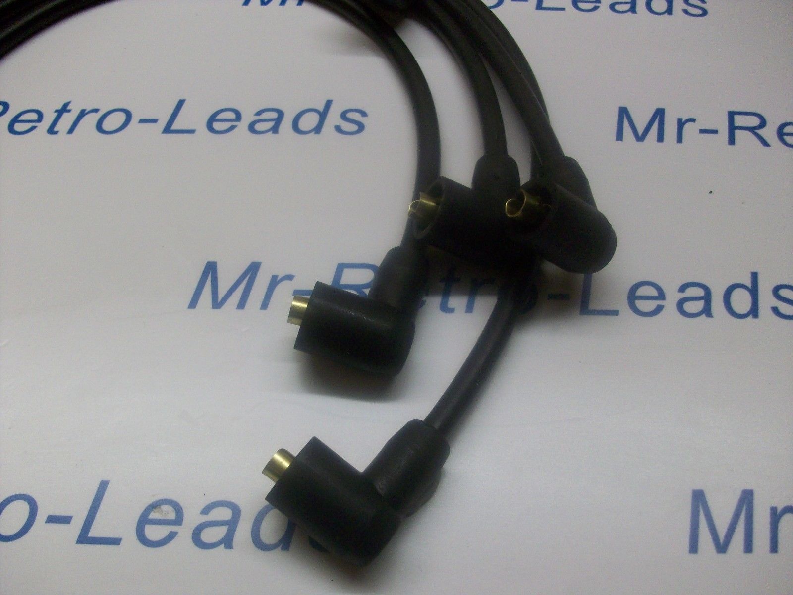 Black 8mm Performance Ignition Leads For Opel Manta Ht Quality Hand Built Leads