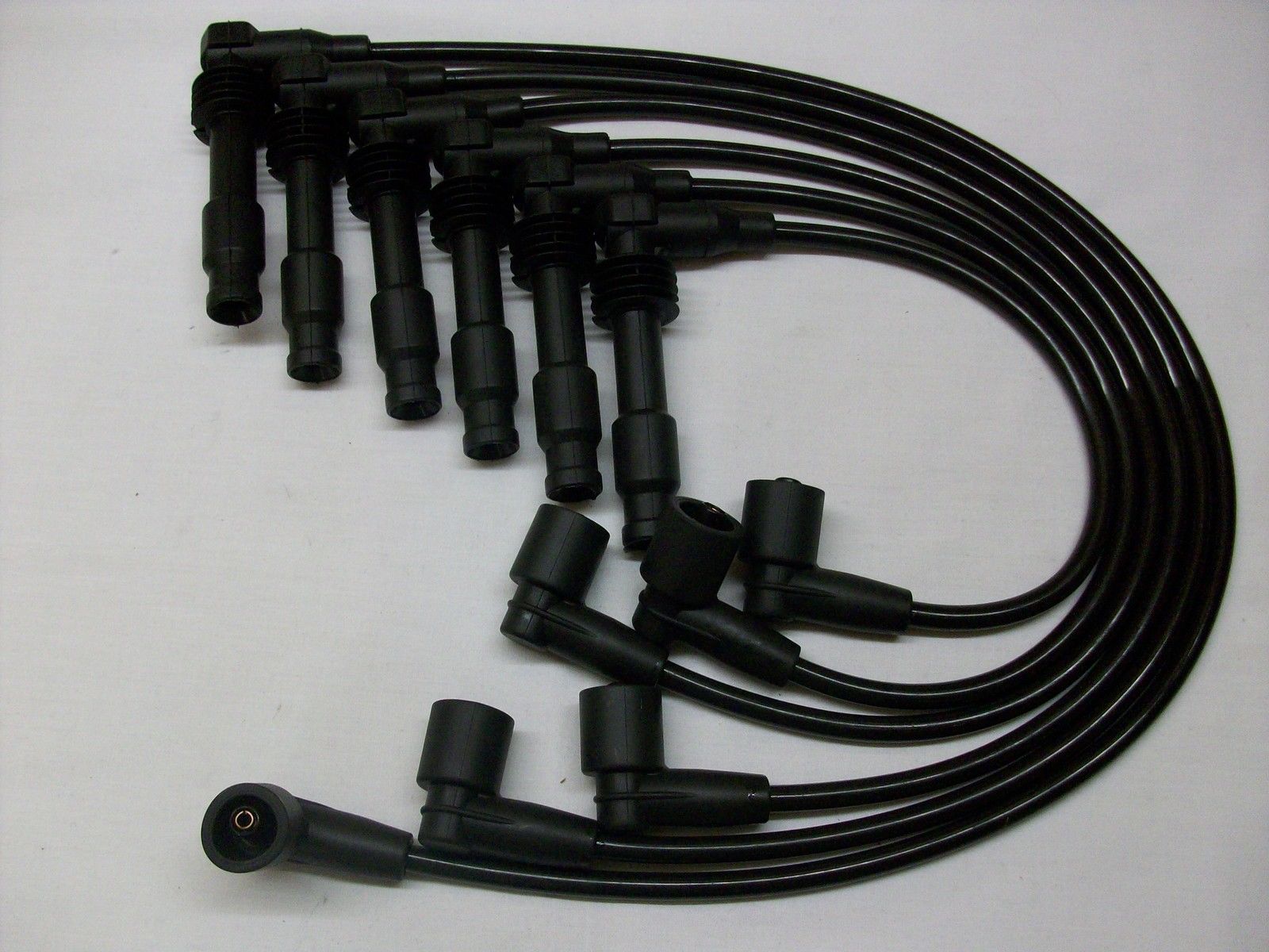 Black 8mm Performance Ignition Leads Will Fit Vauxhall Opel Omega V6 Quality Ht