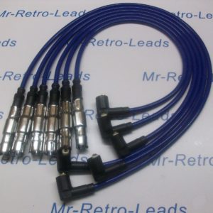 Blue 8.5mm High Performance Ignition Leads Quality For Obd2 Vw Passat 2.8 Vr6 Ht