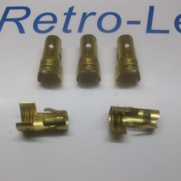 Ignition Lead Distributor Brass Terminal X 5 Ht Straight Push In Type