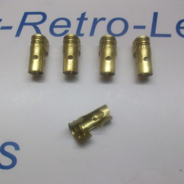 Ignition Lead Distributor Brass Terminals X 5 Ht Straight Push In Type