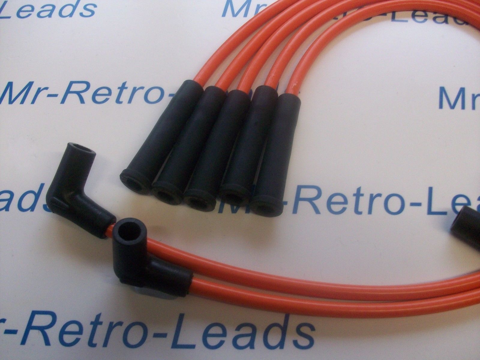 ORANGE 8MM PERFORMANCE IGNITION LEAD RENAULT CLIO R19 GTS 1.4 EXPRESS QUALITY HT