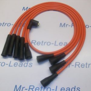 Orange 8mm Performance Ignition Leads For Ford Sierra Fiesta 1.3 1.6 1.8 2.0 Ht