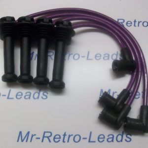 Purple 8mm Performance Ignition Leads Will Fit. Ford Focus Zetec Silver Top Ht..