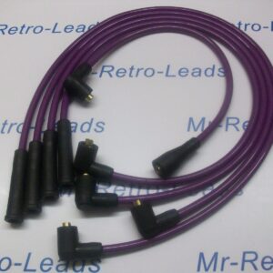 Purple 8mm Performance Ignition Leads For Datsun Violet Quality Ht Leads....