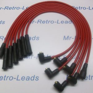 Red 8.5mm Performance Ignition Leads Will Fit Ford Capri 2.8 Cologne V6 Quality.