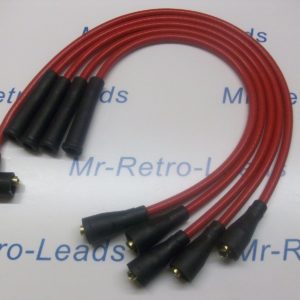 Red 8.5mm Performance Ignition Leads For Ford Sierra Fiesta 1.3 1.6 1.8 2.0 Ht