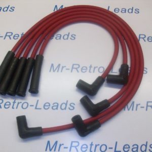 Red 8.5mm Performance Ignition Leads For Racing Vauxhall Nova 1.3 1.4 Hei Cap Ht