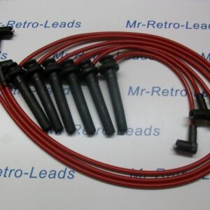 Red 8.5mm Performance Ignition Leads Fit. Ford Mondeo St220 Mkiii 3.0i V6 24v