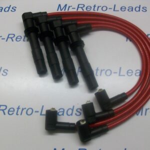 Red 8mm Performance Ignition Leads Will Fit Audi A2 1.4 Seat Arosa 1.4 1.6 16v