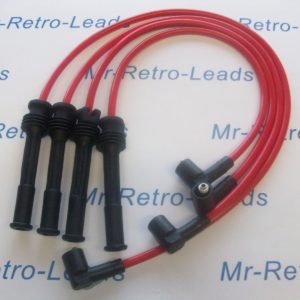 Red 8mm Performance Ignition Leads Renault Clio Mk11 2.0 16v Sport Fiat Punto