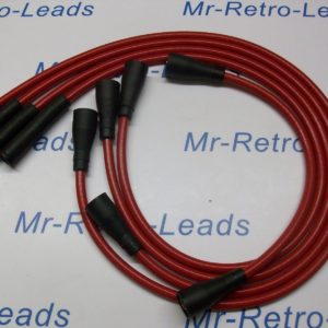 Red 8mm Performance Ignition Leads Will Fit Escort Rs1600 Xr3 Xr3i Fiesta Xr2 Ht