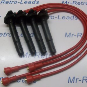 Red 8mm Performance Ignition Leads For Subaru Impreza Forester Quality Leads Ht