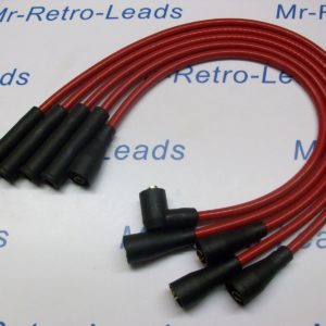 Red 8mm Performance Ignition Leads Triumph Tr7 Early Type Quality Ht Leads