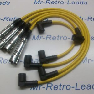Yellow 8mm Performance Ignition Leads To Fit Porsche 924 Gt 2.0 Turbo Hand Built