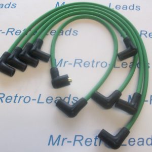 Green 8mm Performance Ignition Leads Volvo 480 460 440 2.0 1.7 Turbo B18ft