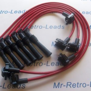 Red 8mm Performance Ignition Leads Ford Cosworth Scorpio 2.9 24v V6 Quality Lead