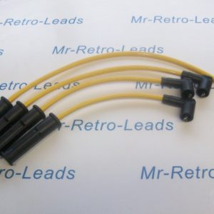 Yellow 8mm Performance Ignition Leads Renault Clio Mkii 1.4 1.6 8v E7j 634 1999