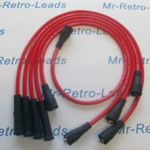 Red 8mm Performance Ignition Leads Will Fit Vw Scirocco Corrado Polo Quality Ht.