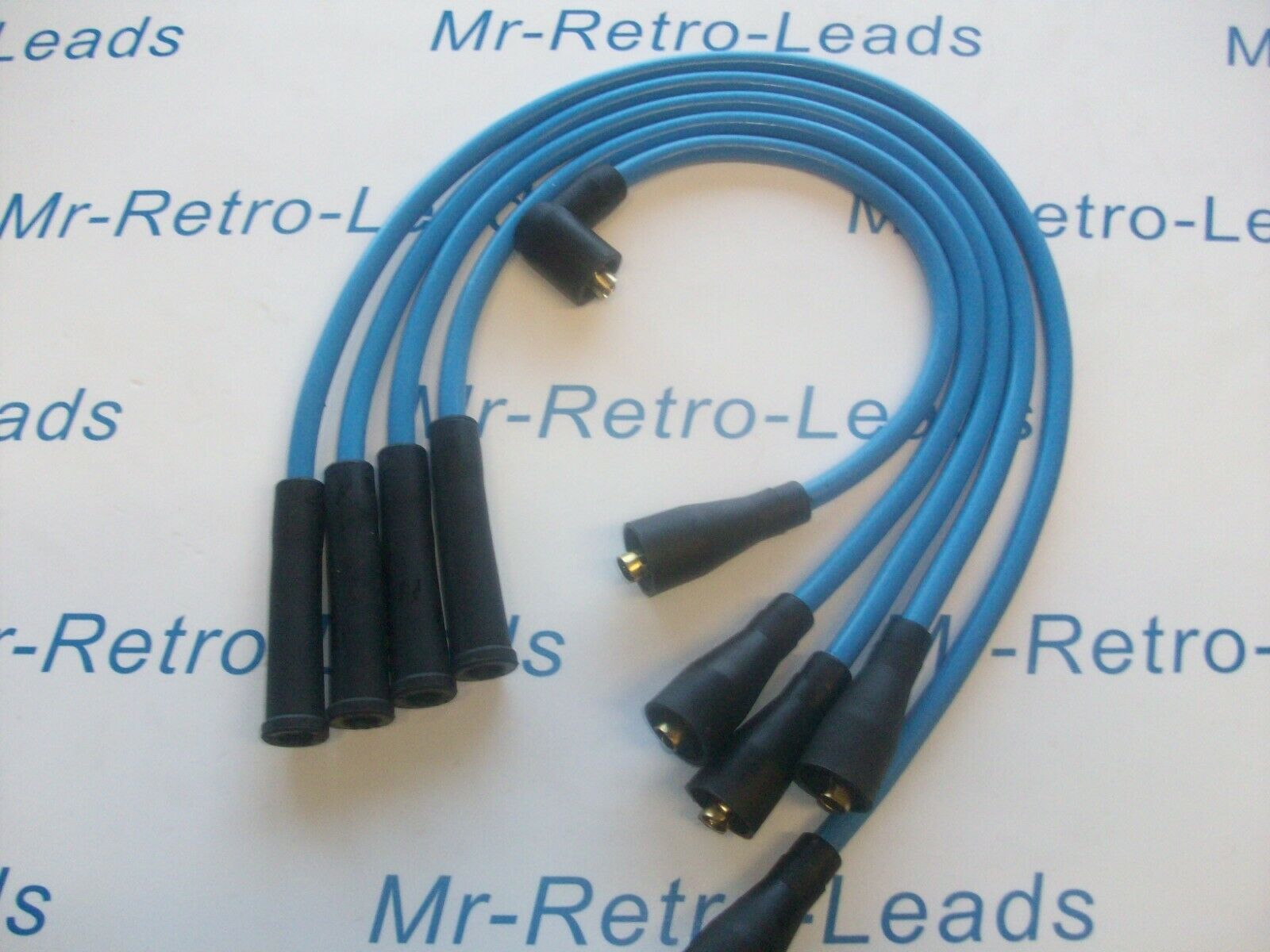 Light Blue 8mm Performance Ignition Leads Will Fit Ford Fiesta Mk1 950 1.1 Leads