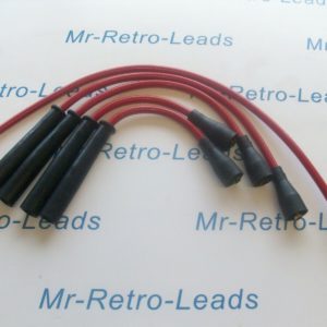 Red 8mm Performance Ignition Leads Volvo B18 Models Short Coil Quality Ht Leads