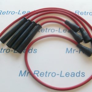 Red 8mm Performance Ignition Leads Volvo B20 Models Long Coil Quality Ht Leads
