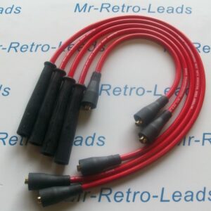Red 8mm Performance Ignition Leads Bmw 02 Series 2002 1802 1602 1600 1502 Leads