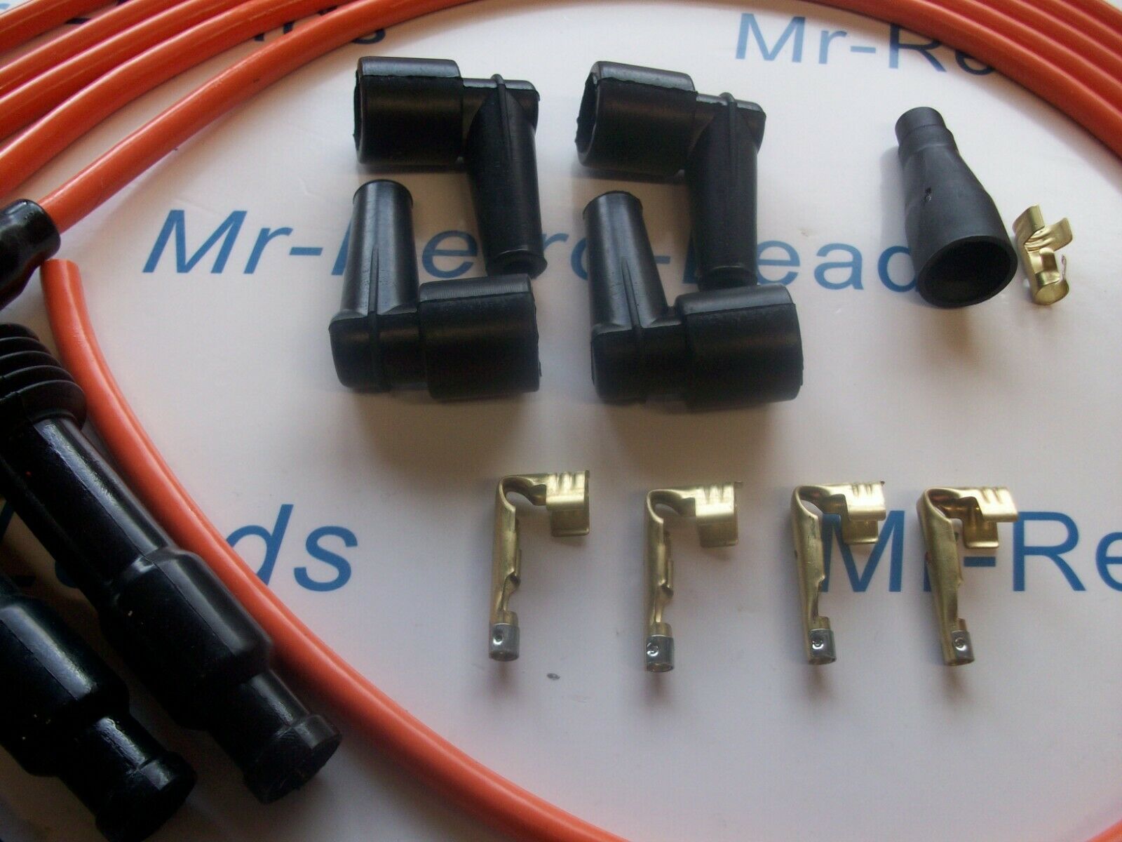 Orange 8mm Performance Ignition Lead Kit C20let C20xe Cavalier Calibra