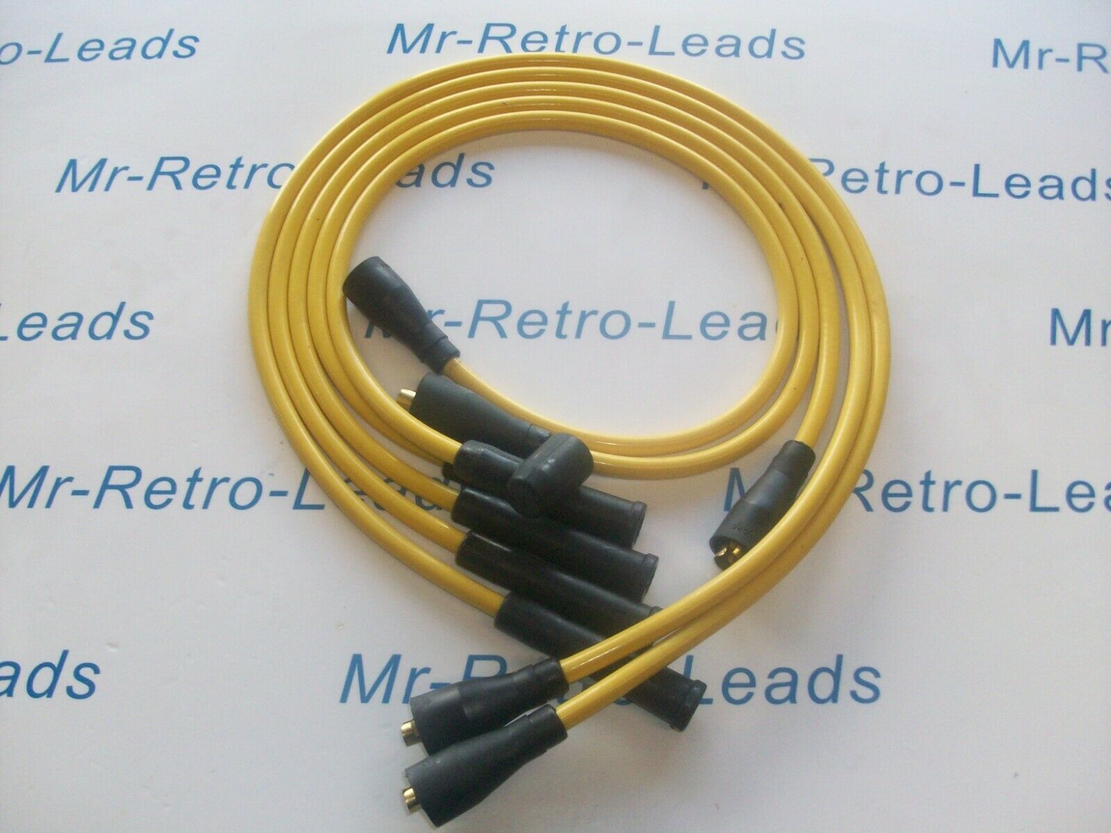 Yellow 8mm Performance Ignition Leads Ford Pinto 4 Cylinder Quality Hand Built