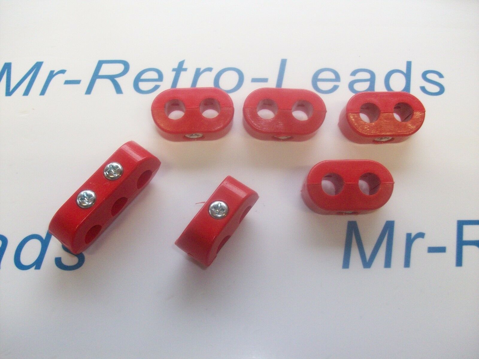 Red Ignition Lead Holder Separator Bus Camper Beetle Classic Buggy