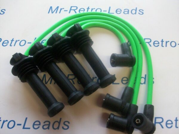 Lime Green 8mm Performance Ignition Leads For The Fiesta St150 Mk6 Vi Quality