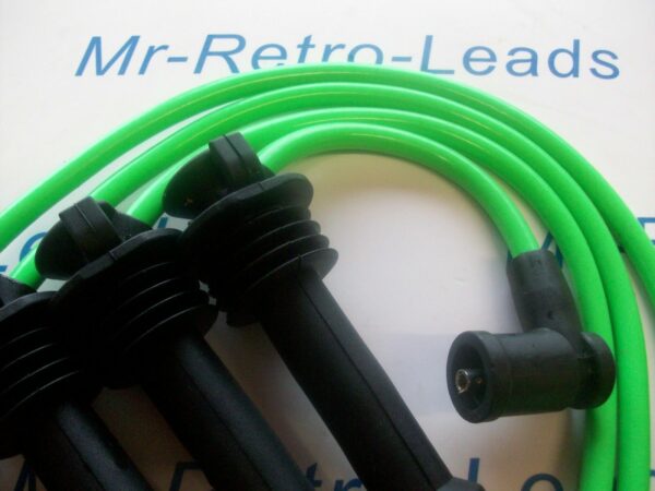 Lime Green 8mm Performance Ignition Leads For The Fiesta St150 Mk6 Vi Quality