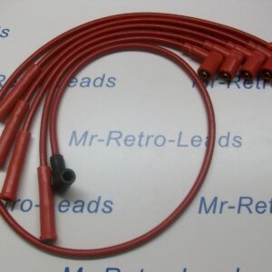 All Red 8.5mm Performance Ignition Leads Renault 5 Gt Turbo Quality Hand Built