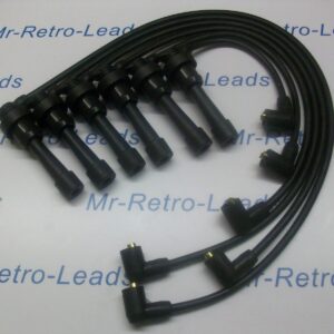 Black 8mm Performance Ignition Leads To Fit Mitsubishi 3000 Gt Diamante Quality