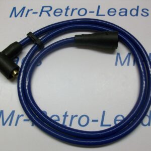 Blue 8mm Extra Long Ignition Coil Lead Ht All Cars From 50s / 70s & More 1 Meter