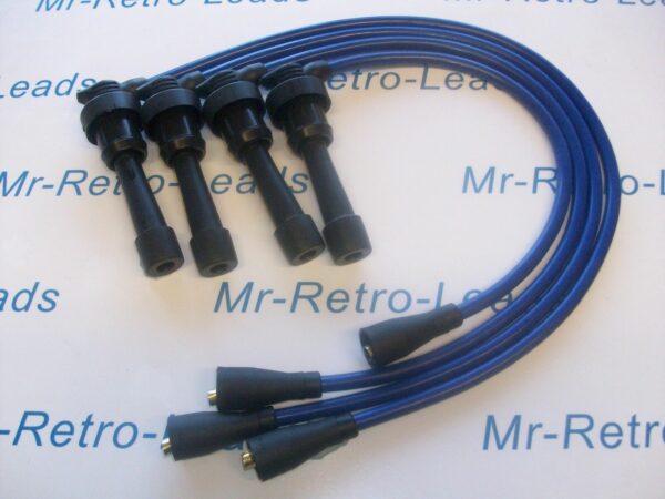 Blue 8mm Performance Ignition Leads For The Mitsubishi Galant Lancer Gsr Vr-4