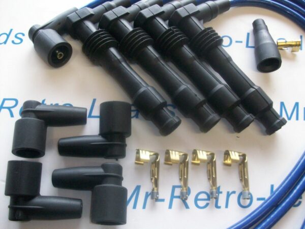 Blue 8mm Performance Ignition Lead Kit C20let C20xe Cavalier Calibra Quality Ht