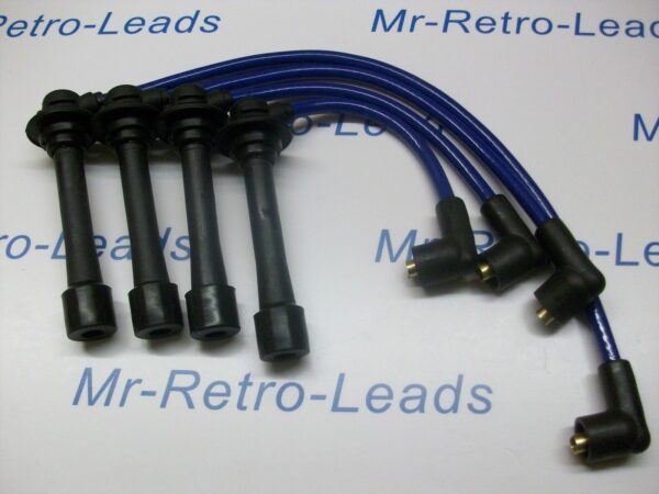 Blue 8mm Performance Ignition Leads For The Mx5 Mk1 Mk2 1.6 1.8 Eunos Ht Leads