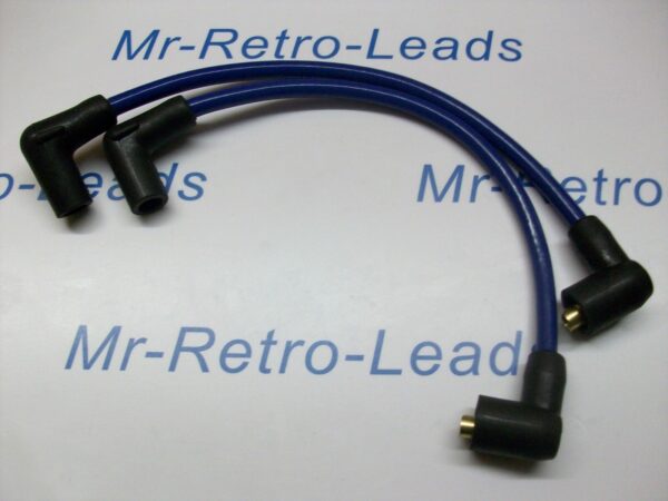 Blue 8mm Performance Ignition Leads Fits Harley Davidson High 11" Long Quality..