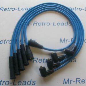 Light Blue 8mm Performance Ignition Leads For Escort Series 2 / Phase 2 Rs Turbo