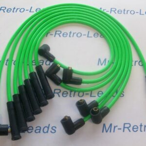 Lime Green 8mm Ignition Leads Reliant Scimitar V6 Essex Tvr As Kawasaki Green Ht