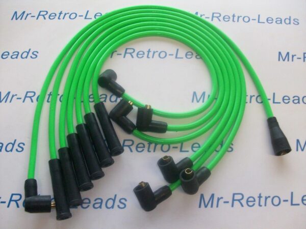 Lime Green 8mm Ignition Leads Reliant Scimitar V6 Essex Tvr As Kawasaki Green Ht