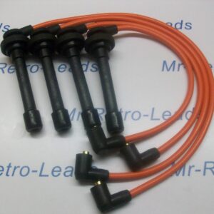 Orange 8mm Ignition Leads Will Fit Micra K12 K11 Hatch 1.0i 1.3i 1.4i 16v  Ht..