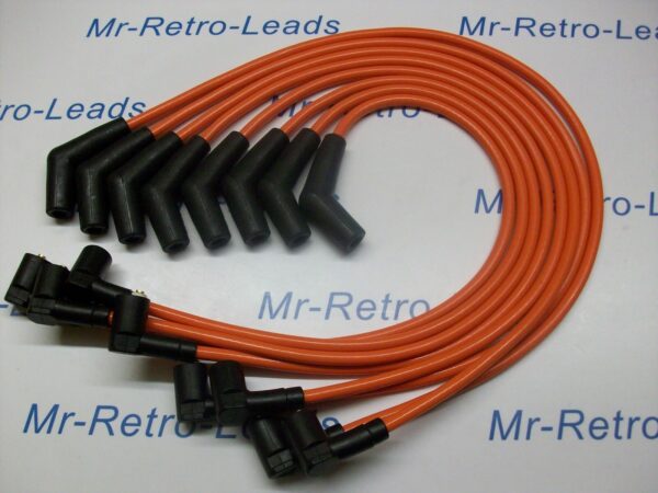 Orange 8mm Ignition Leads Fit Range Rover 3.9 4.0 4.6 Discovery 4.0 M4 Pin Type