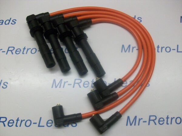 Orange 8mm Performance Ignition Leads For Polo 1.6 Gti 1.4 16v Quality Ht Leads