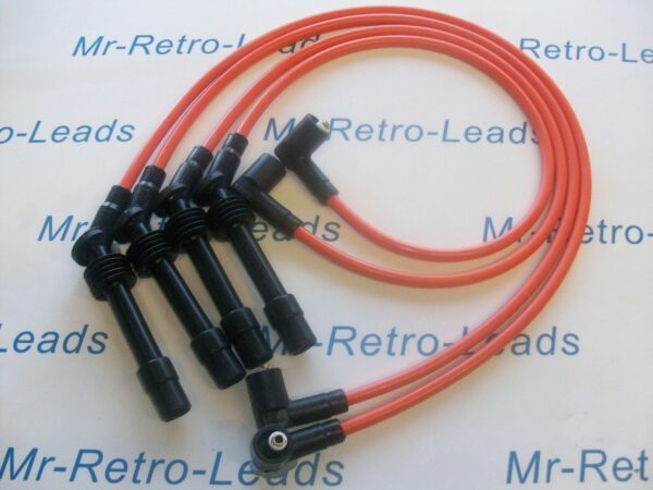 Orange 8mm Performance Ignition Leads C20xe 2.0 Astra Cavalier Quality Ht Leads
