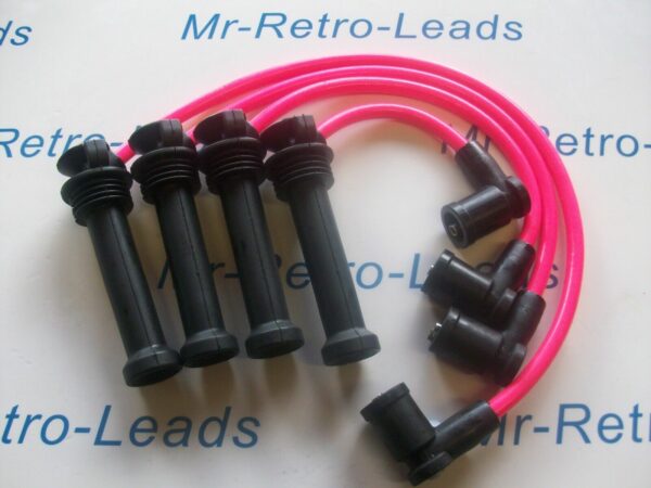 Pink 8mm Performance Ignition Leads For The Fiesta St150 Mk6 Vi Quality Ht Leads