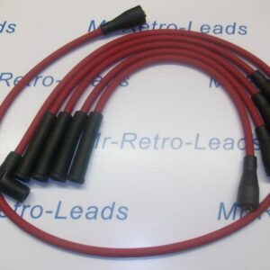 Red 8.5mm High Performance Ignition Leads Will Fit Renault 5 Gt Turbo Quality Ht