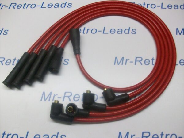 Red 8.5mm Performance Ignition Leads To Fit. Escort Series 2 / Phase 2 Rs Turbo